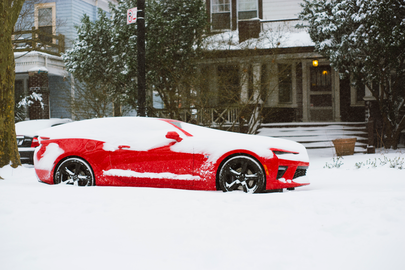 Illustration for article titled A 455 Horsepower V8 Camaro On Snow Tires Is The Best Worst Blizzard Car Ever